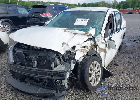 2018 Nissan Sentra Sv z USA, uszkodzony, nr VIN 3N1AB7APXJL628223